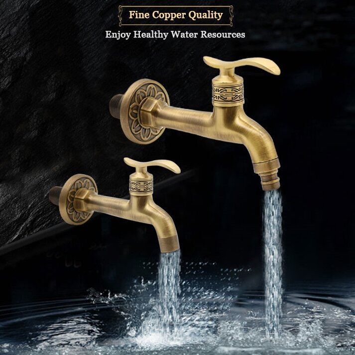 Latest company Cases about European-style brass wall-mounted faucet: A durable outdoor choice